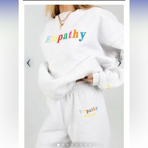 NWT Empathy Sweatshirt and Sweatpant Set from Mayfair Group